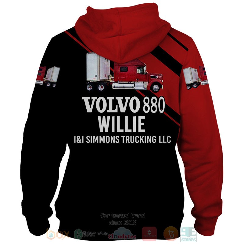 Willie Volvo 880 3D shirt hoodie 1