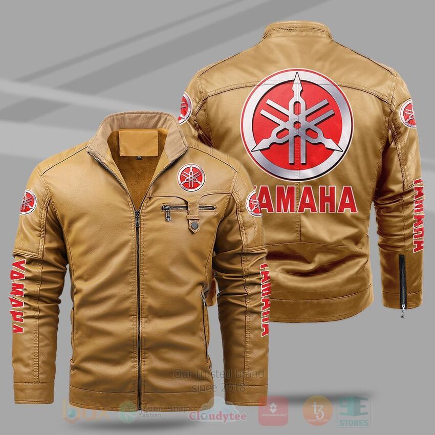 Yamaha Fleece Leather Jacket 1