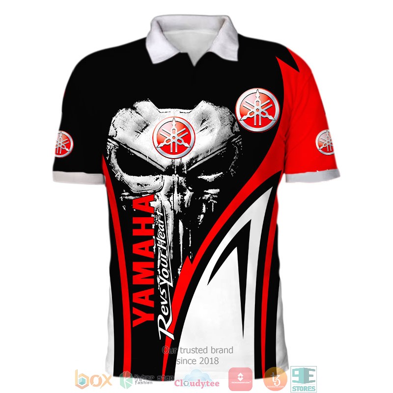 Yamaha Revs Your heart Skull 3d shirt hoodie 1 2 3 4 5 6 7 8