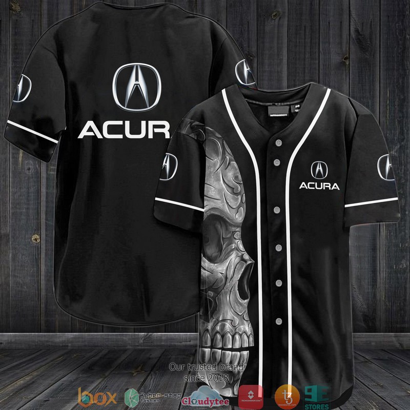 Acura Skull Jersey Baseball Shirt
