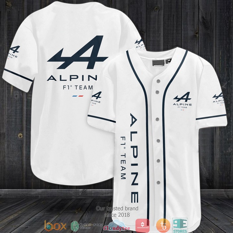 Alpine F1 Racing Team Jersey Baseball Shirt