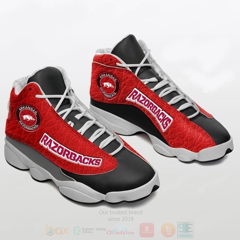 Arkansas Razorbacks Football NCAA Air Jordan 13 Shoes