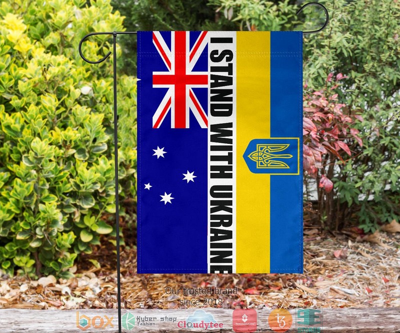 Australia I Stand With Ukraine Flag 1