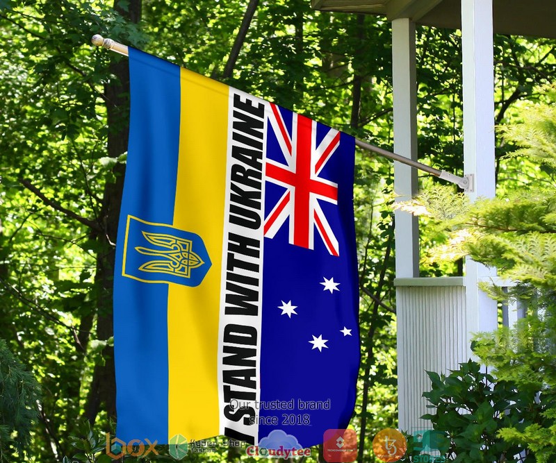 Australia I Stand With Ukraine Flag 1 2