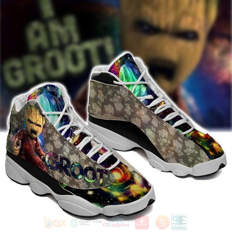 Baby Groot Marvel Air Jordan 13 Shoes