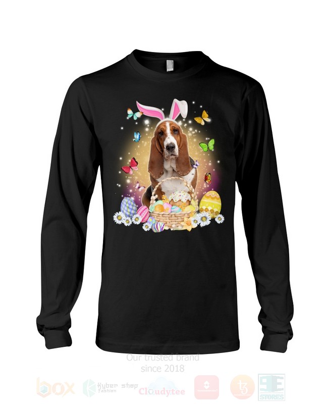 Basset Hound Easter Bunny Butterfly 2D Hoodie Shirt 1 2 3 4 5 6 7 8 9 10 11 12 13 14 15 16 17 18 19
