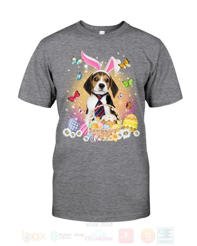 Beagle Baby Easter Bunny Butterfly 2D Hoodie Shirt