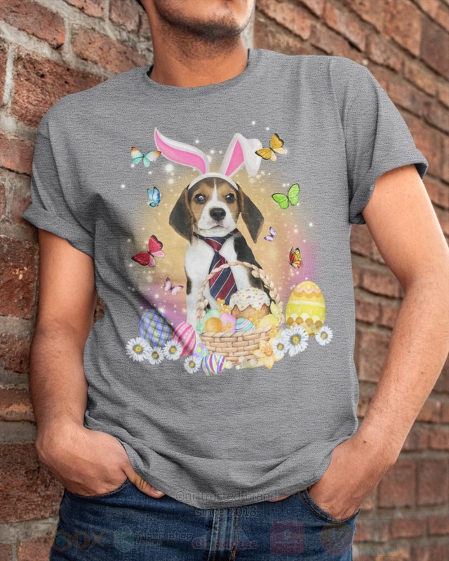 Beagle Baby Easter Bunny Butterfly 2D Hoodie Shirt 1 2 3