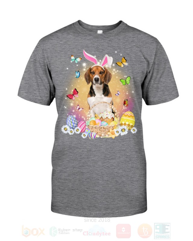 Beagle Easter Bunny Butterfly 2D Hoodie Shirt