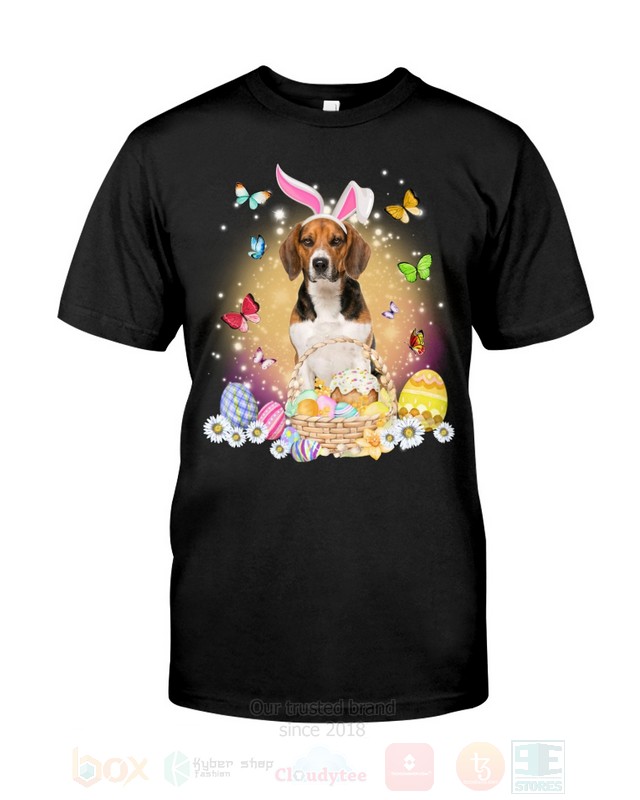 Beagle Easter Bunny Butterfly 2D Hoodie Shirt 1 2 3 4