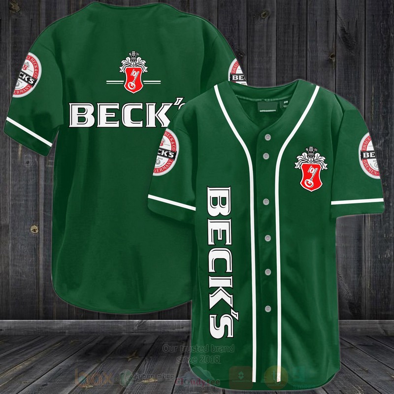 Becks Baseball Jersey Shirt