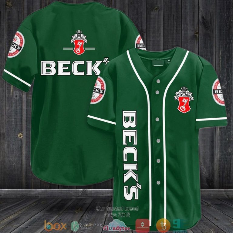 Becks Jersey Baseball Shirt