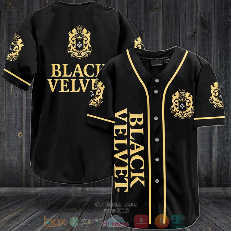 Black Velvet Baseball Jersey