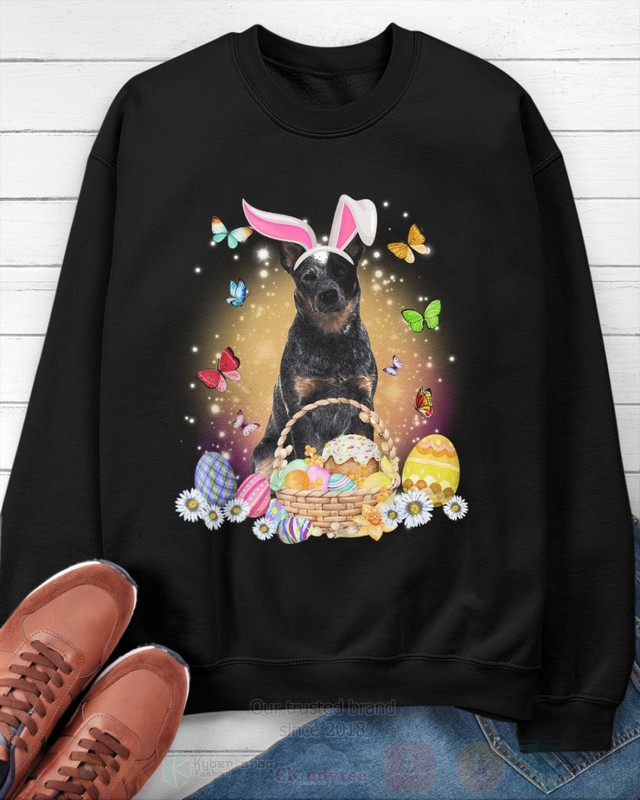 Blue Heeler Easter Bunny Butterfly 2D Hoodie Shirt 1 2 3 4 5 6 7 8 9 10 11 12 13 14