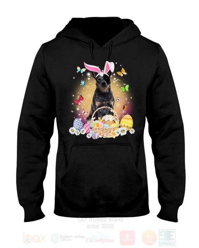 Blue Heeler Easter Bunny Butterfly 2D Hoodie Shirt 1 2 3 4 5 6 7 8 9 10 11 12 13 14 15
