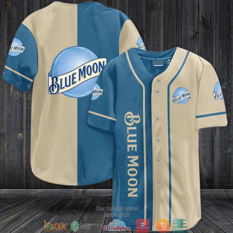 Blue Moon Jersey Baseball Shirt