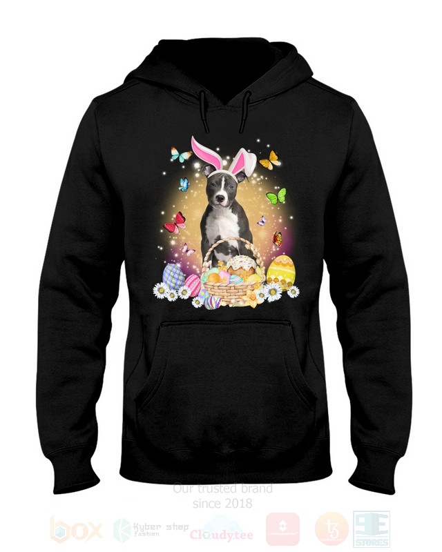 Blue Nose Pitbull Easter Bunny Butterfly 2D Hoodie Shirt 1 2 3 4 5 6 7 8 9 10 11 12 13 14 15