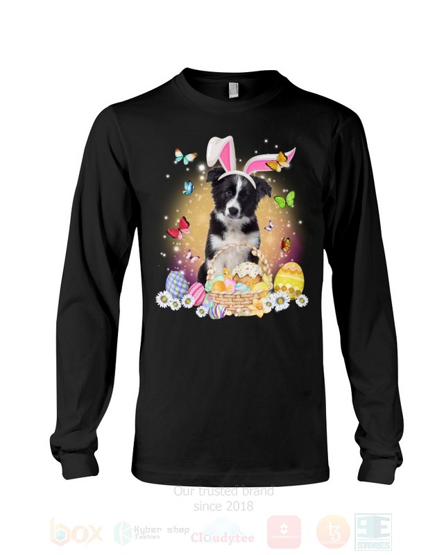 Border Collie Easter Bunny Butterfly 2D Hoodie Shirt 1 2 3 4 5 6 7 8 9 10 11 12 13 14 15 16 17 18 19
