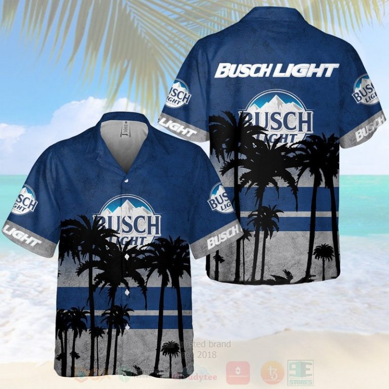 Busch Light Hawaiian Shirt