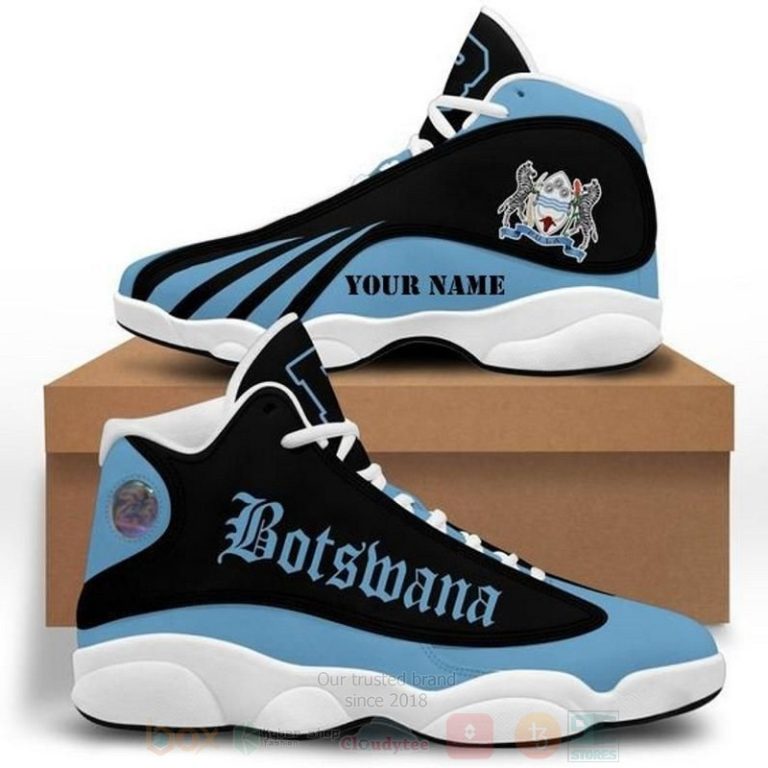 Coat of arms of Botswana Custom Name Air Jordan 13 Shoes