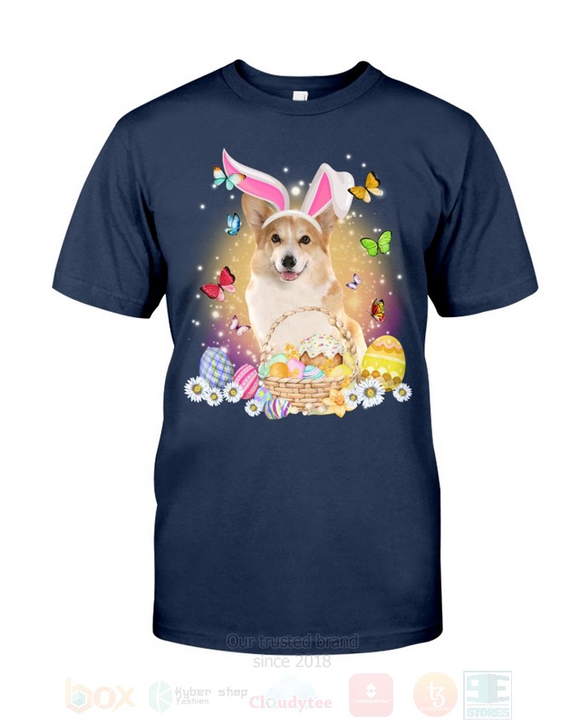 Corgi Easter Bunny Butterfly 2D Hoodie Shirt 1 2 3 4 5 6 7 8