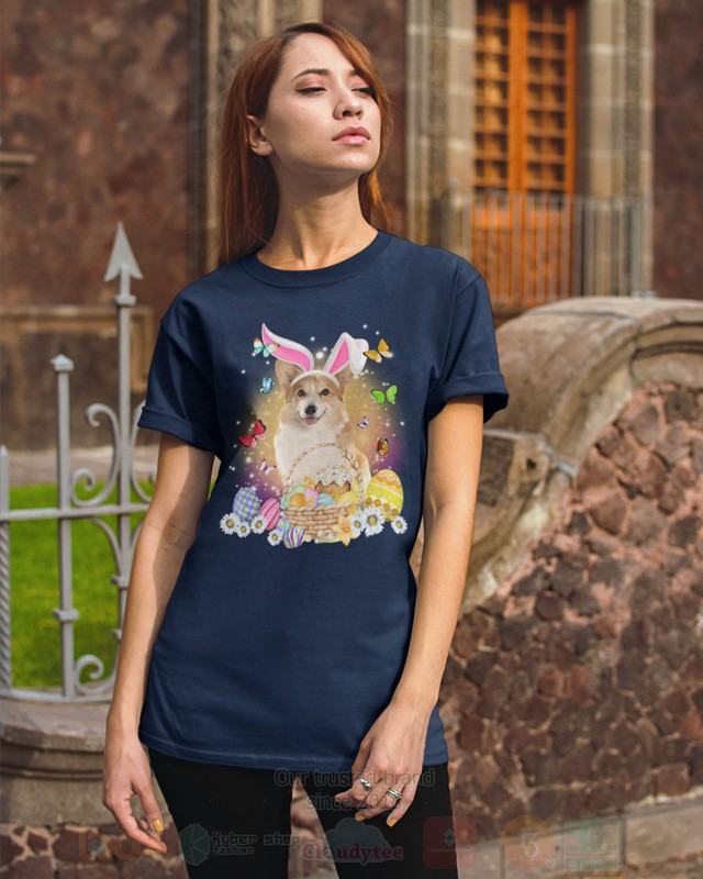 Corgi Easter Bunny Butterfly 2D Hoodie Shirt 1 2 3 4 5 6 7 8 9 10
