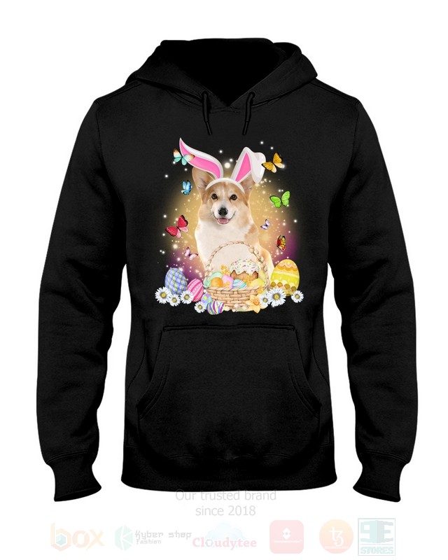 Corgi Easter Bunny Butterfly 2D Hoodie Shirt 1 2 3 4 5 6 7 8 9 10 11 12 13 14 15