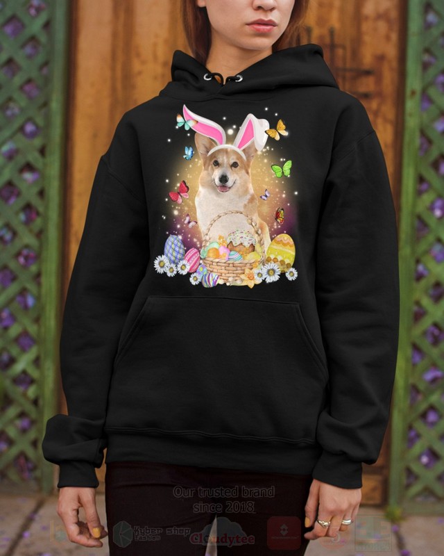 Corgi Easter Bunny Butterfly 2D Hoodie Shirt 1 2 3 4 5 6 7 8 9 10 11 12 13 14 15 16 17
