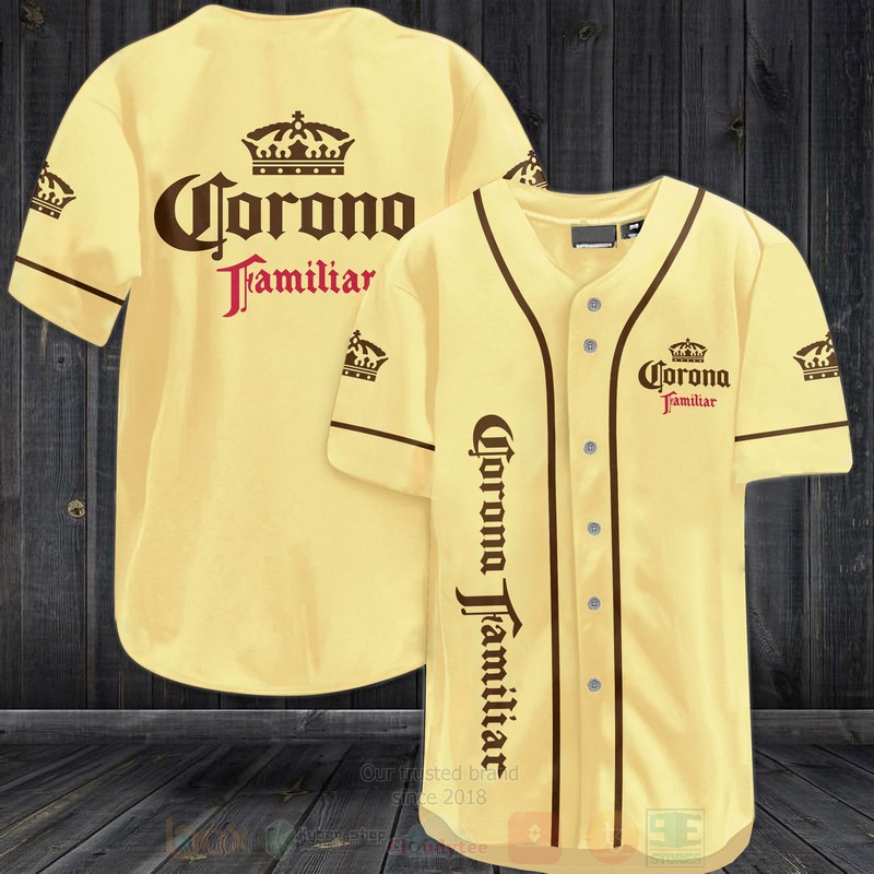 Corona Familiar Beer Baseball Jersey Shirt