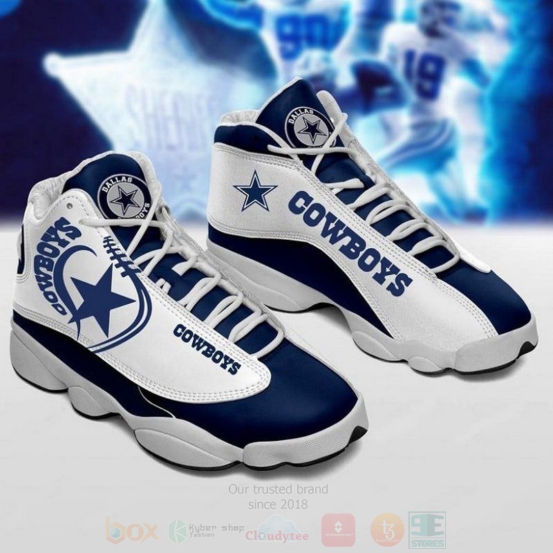 Dallas Cowboys NFL Air Jordan 13 Shoes