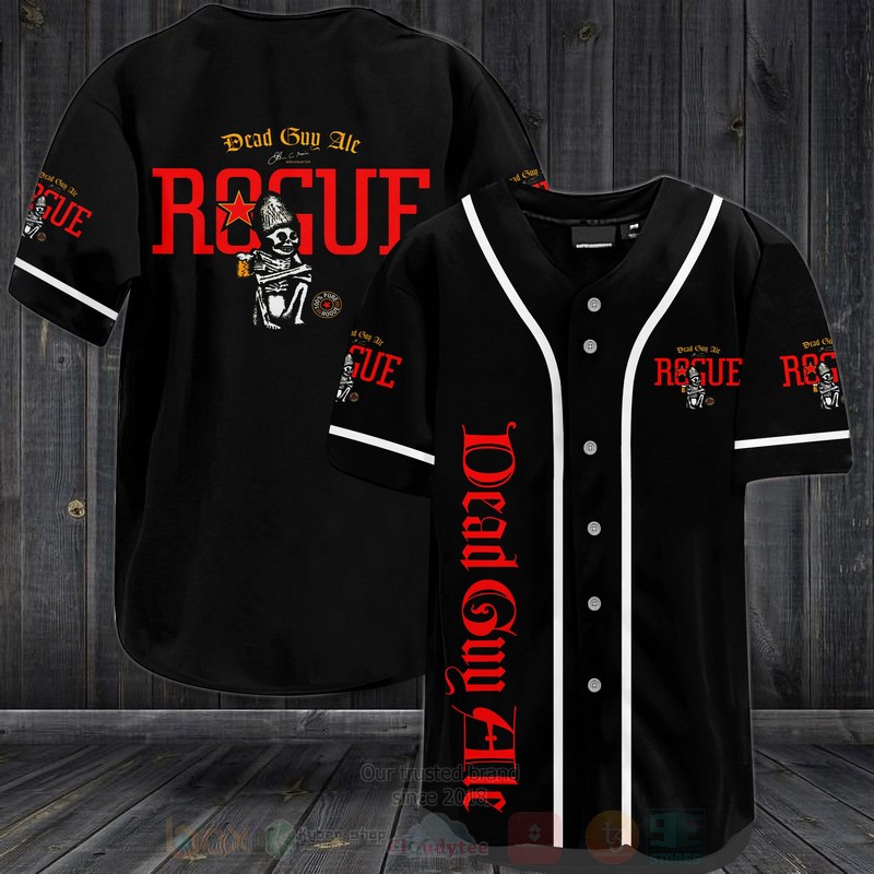 Dead Guy Ale Rogue Baseball Jersey Shirt