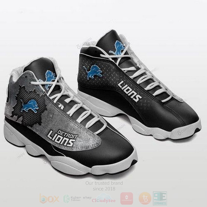 Detroit Lions NFL Teams Air Jordan 13 Shoes