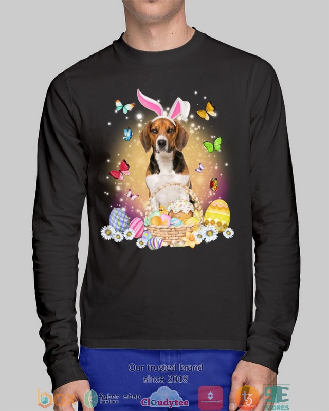Easter Bunny Brown Beagle 2d shirt hoodie 1 2 3 4 5