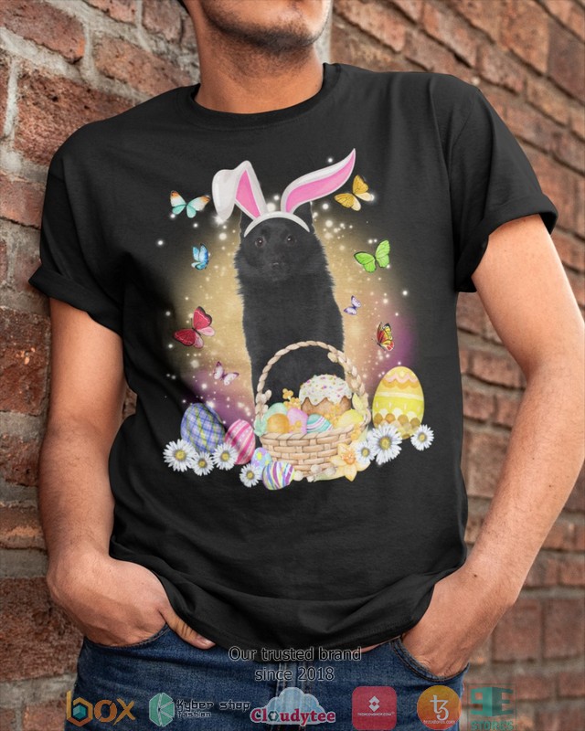 Easter Bunny Schipperke 2d shirt hoodie 1
