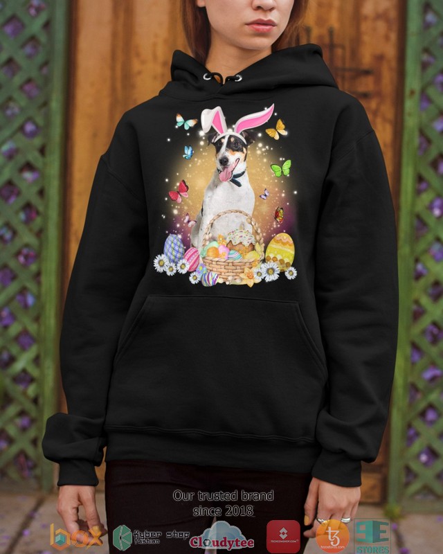 Easter Bunny Smooth Fox Terrier 2d shirt hoodie 1 2 3 4