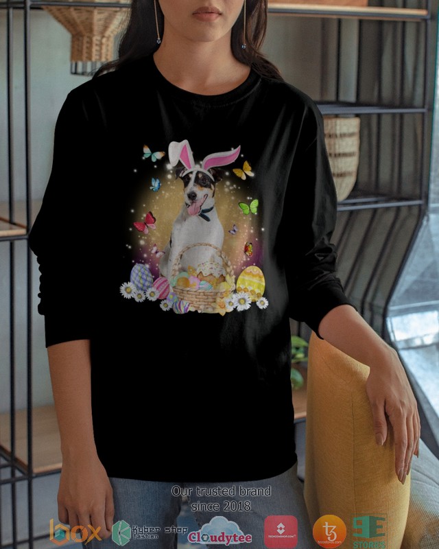 Easter Bunny Smooth Fox Terrier 2d shirt hoodie 1 2 3 4 5 6