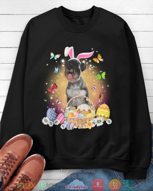 Easter Bunny Standard Schnauzer 2d shirt hoodie 1 2 3