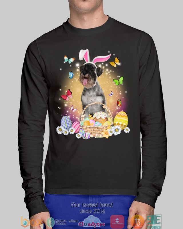 Easter Bunny Standard Schnauzer 2d shirt hoodie 1 2 3 4 5