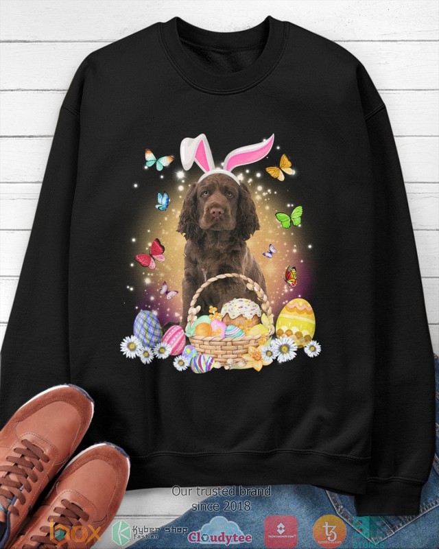 Easter Bunny Sussex Spaniel 2d shirt hoodie 1 2 3