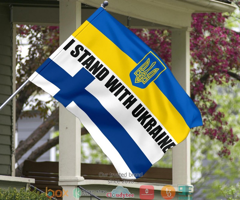 Finland I Stand With Ukraine Flag 1 2 3