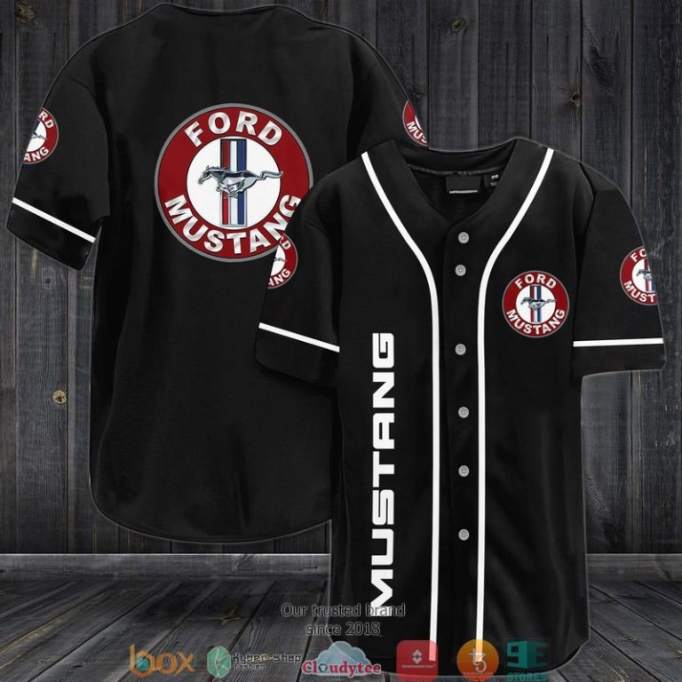 Ford Mustang Jersey Baseball Shirt