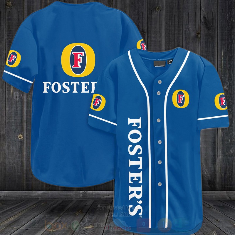 Fosters Lager Baseball Jersey Shirt