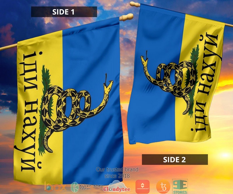 Gadsden Ukraine Snake Dont Tread On Me Ukranian Flag 1 2 3
