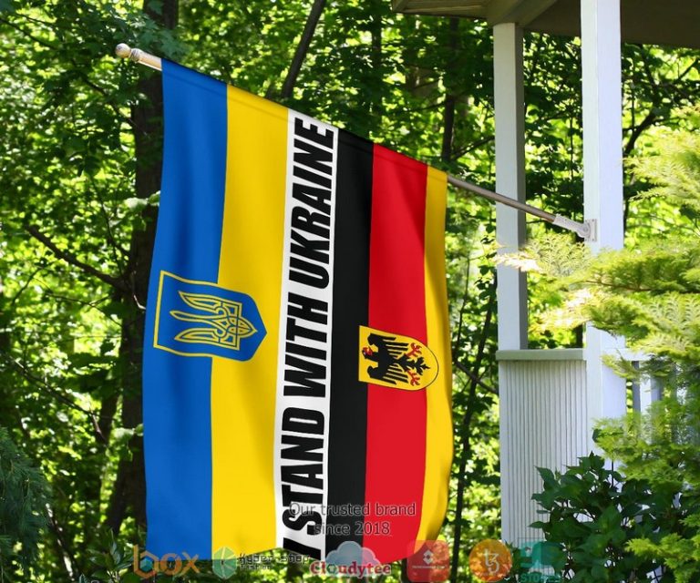 German I Stand With Ukraine Flag 1 2