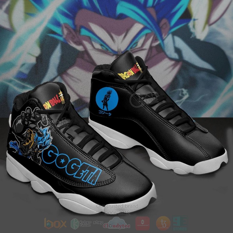 Gogeta Sneakers Dragon Ball Z Anime Air Jordan 13 Shoes