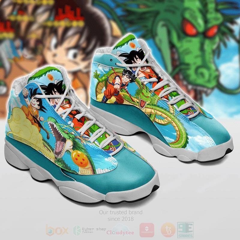 Goku Dragon Ball Anime Air Jordan 13 Shoes