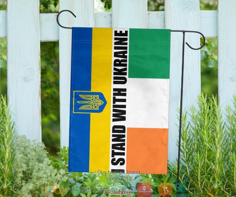 Ireland I Stand With Ukraine Flag 1