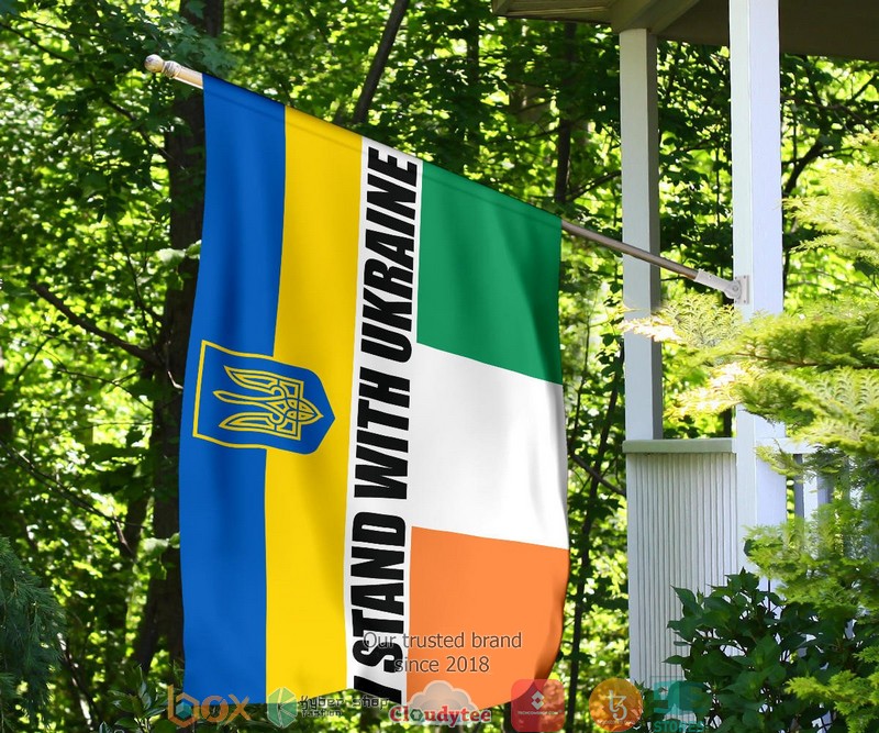 Ireland I Stand With Ukraine Flag 1 2
