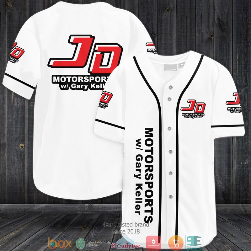 JD Motorsports Car Team Jersey Baseball Shirt