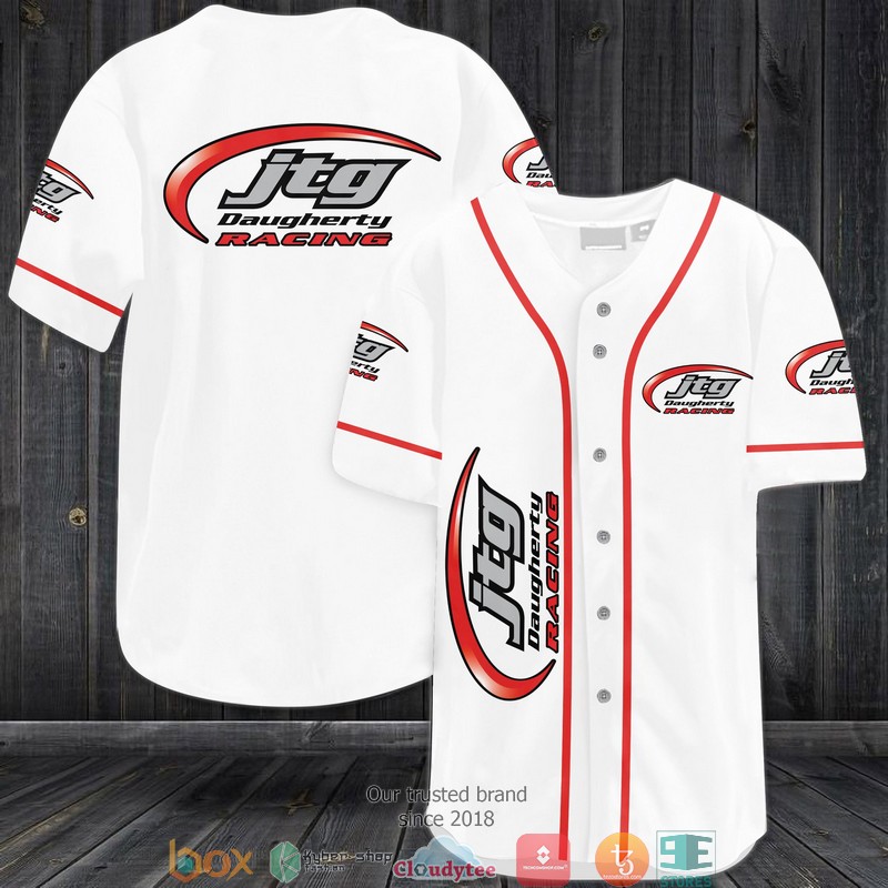 JTG Daugherty Racing Car Team Jersey Baseball Shirt